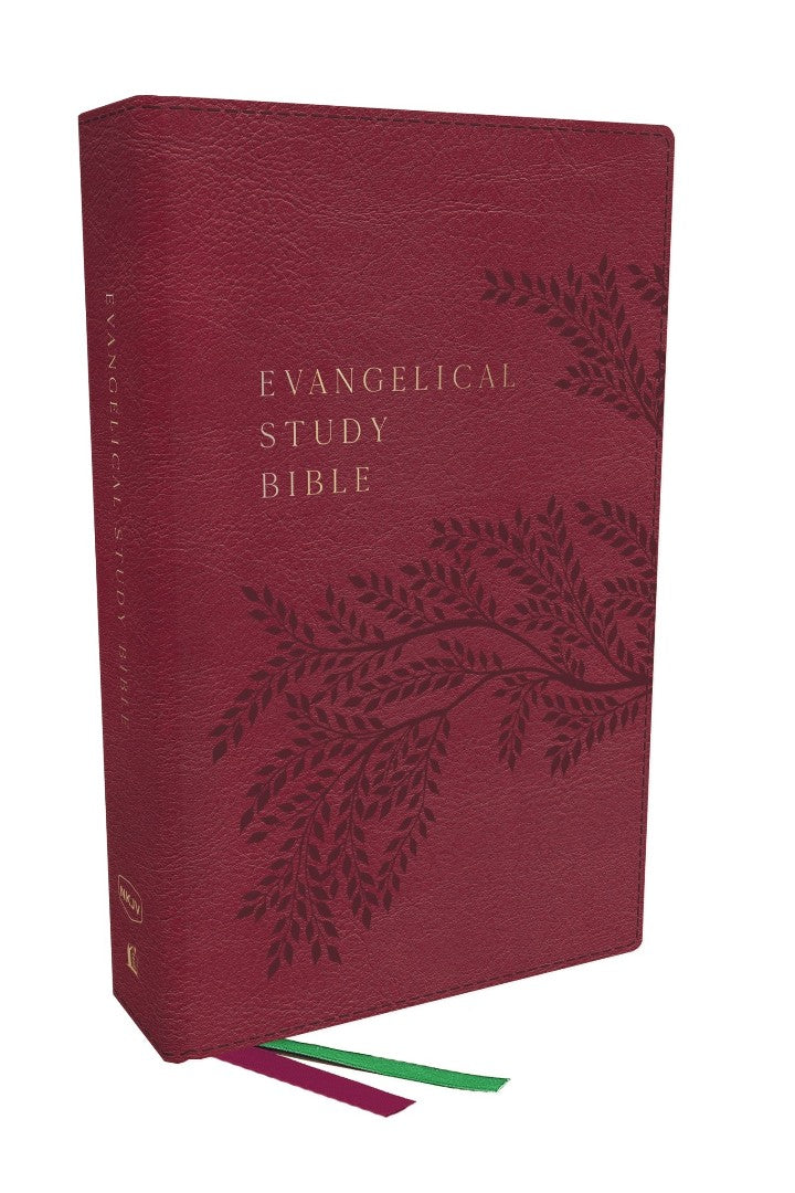 NKJV Evangelical Study Bible, Rose - Re-vived