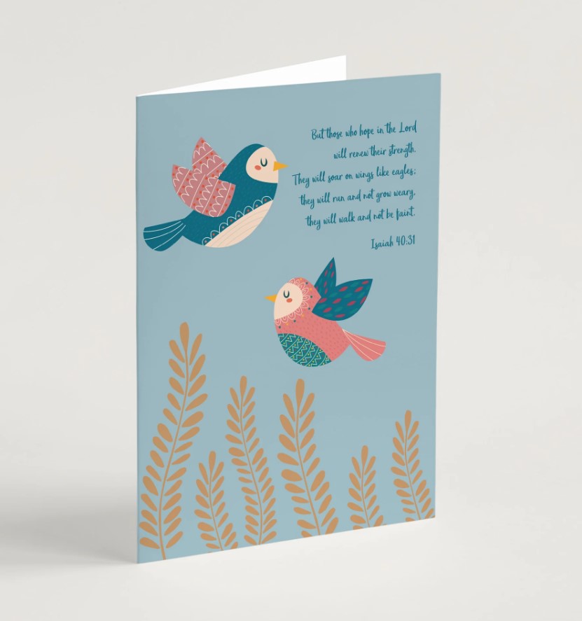 But Those Who Hope Encouragement Card & Envelope - Re-vived