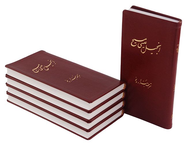 Persian Pocket New Testament, Millennium Edition, Red Leather - Re-vived