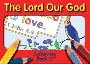 The Lord our God Colouring Book - Re-vived