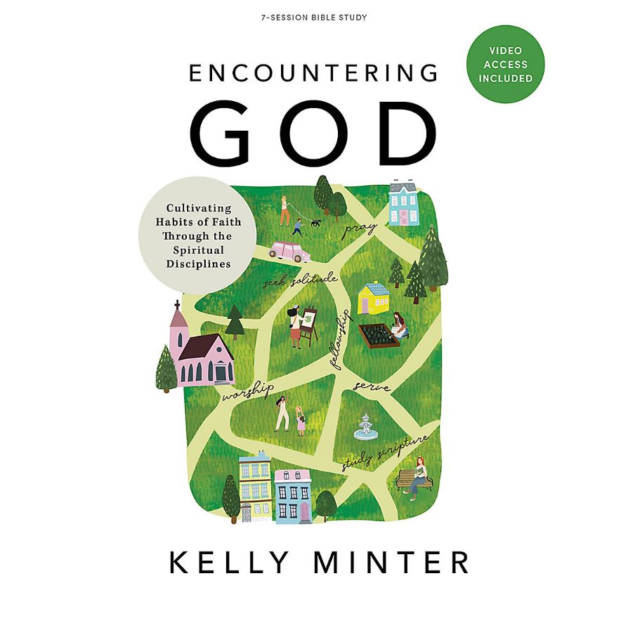 Encountering God - Bible Study Book with Video Access - Re-vived