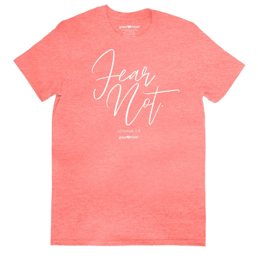 Grace & Truth Fear Not T-Shirt, Large - Re-vived