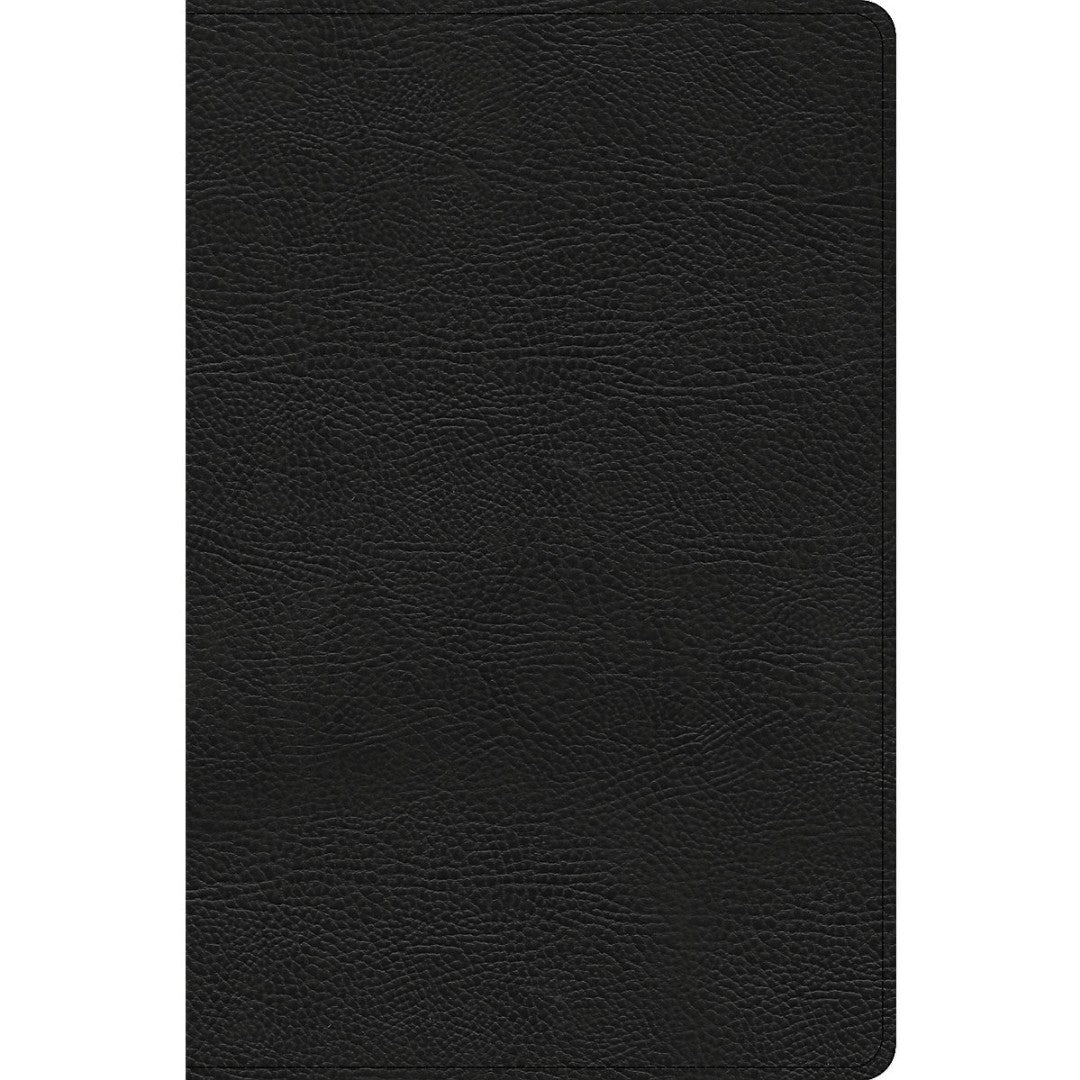 CSB Everyday Study Bible, Black Genuine Leather - Re-vived