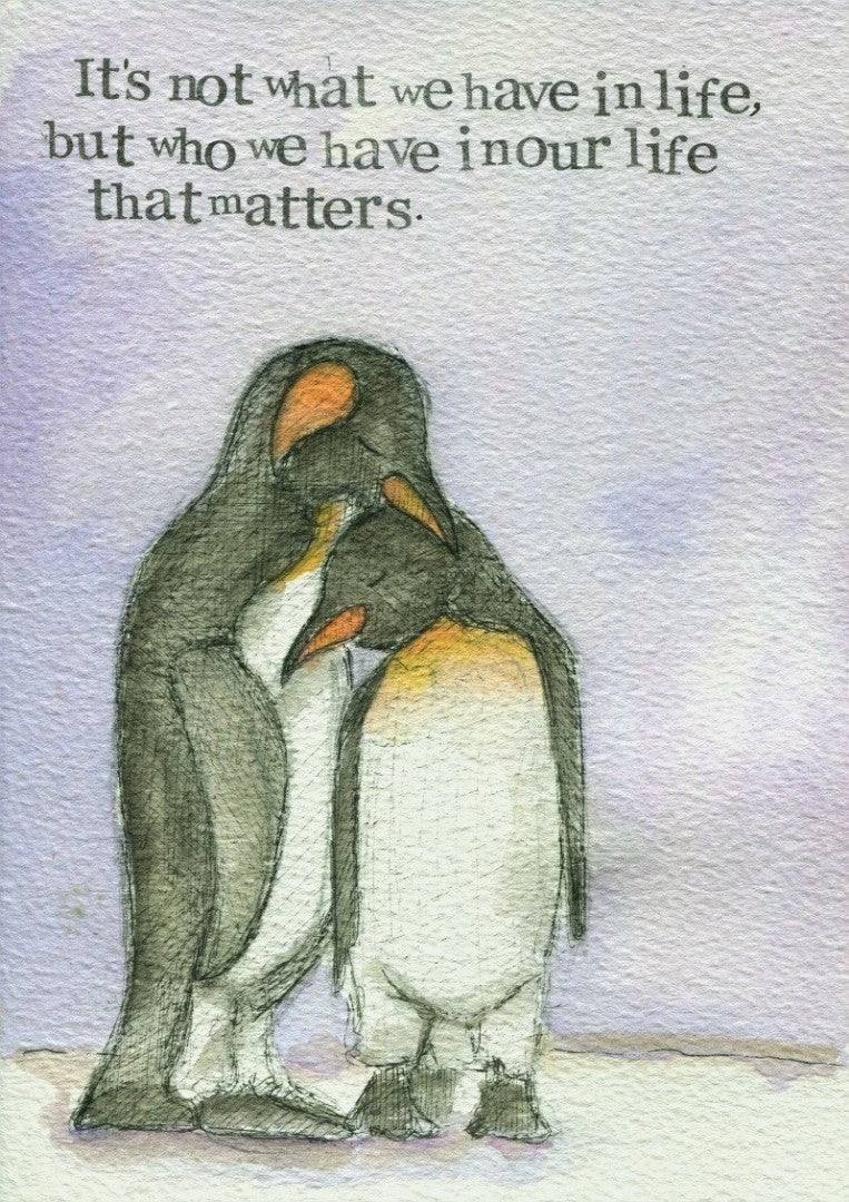 Thinking of You Card Not What We Have Single Card - Re-vived