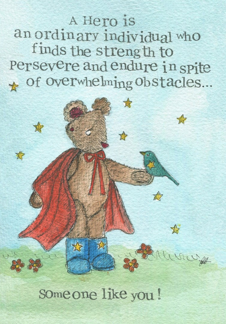 Encouragement Card Someone Like You Single Card - Re-vived