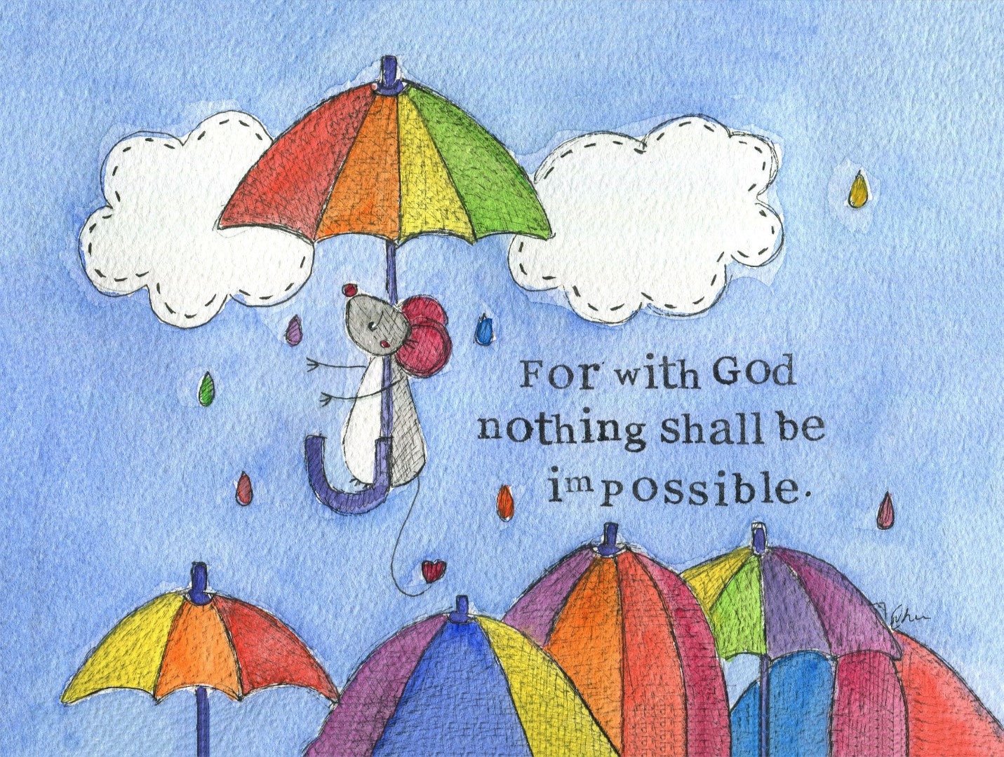 Nothing is Impossible Single Print - Re-vived