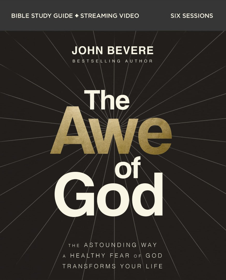 The Awe of God Bible Study Guide with Streaming Video - Re-vived