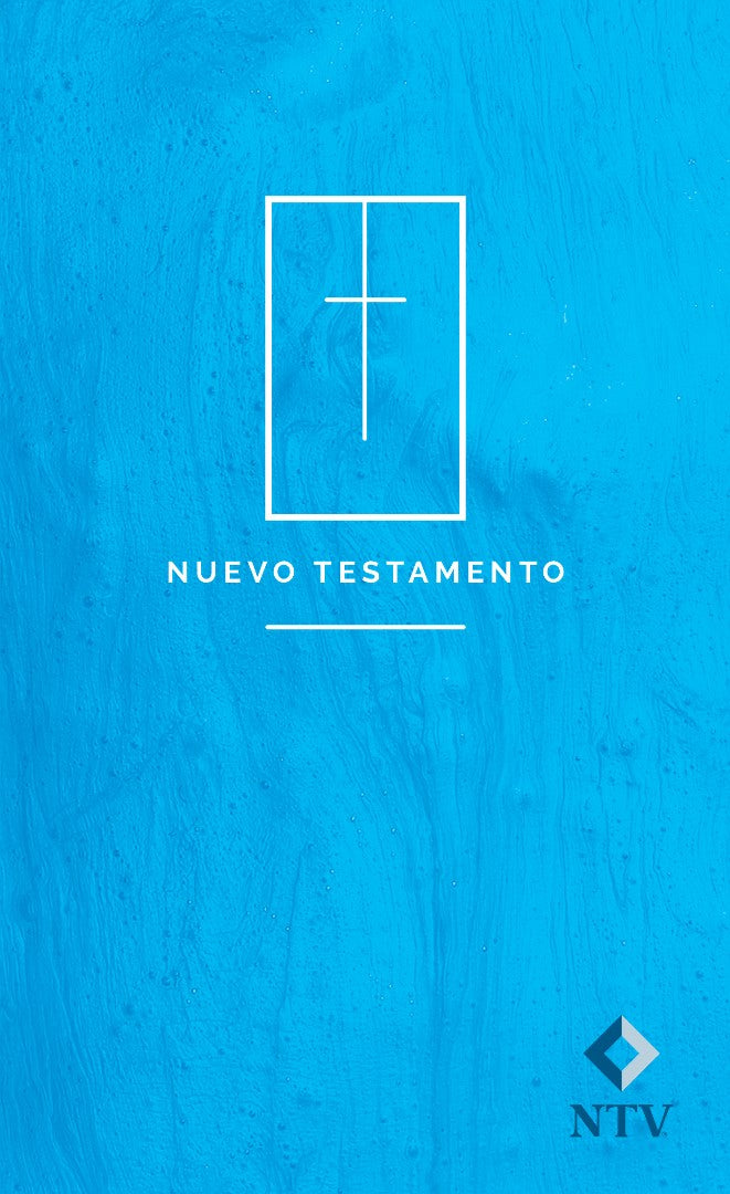 Nuevo Testamento Económico NTV, Tapa RúStica, Azul - Re-vived