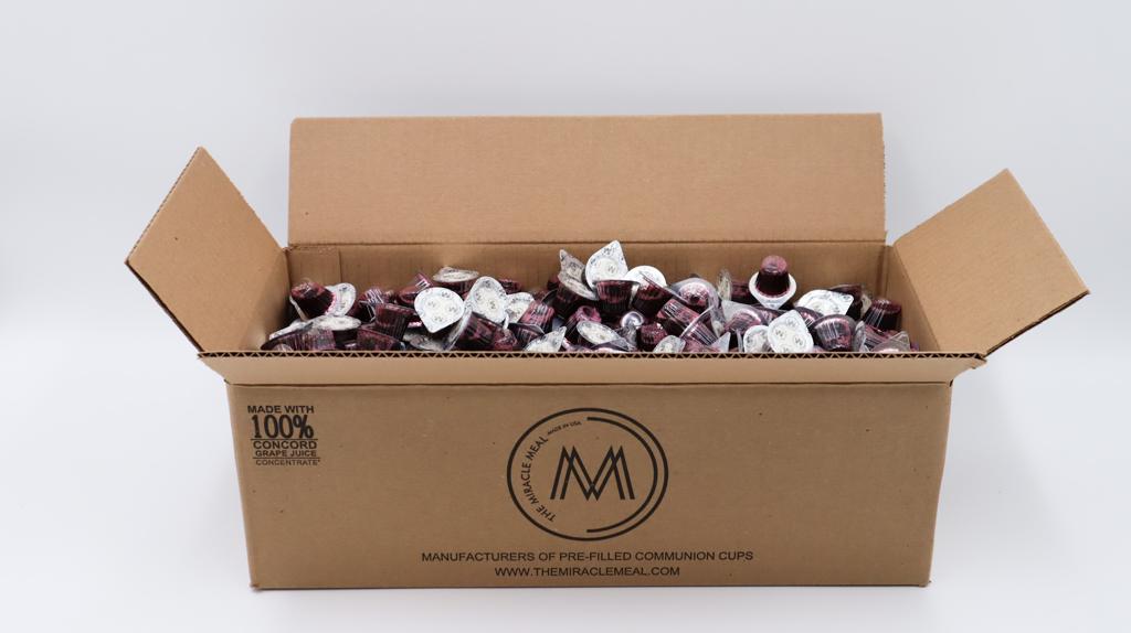 The Miracle Meal Pre-filled Communion Box of 500 - Re-vived