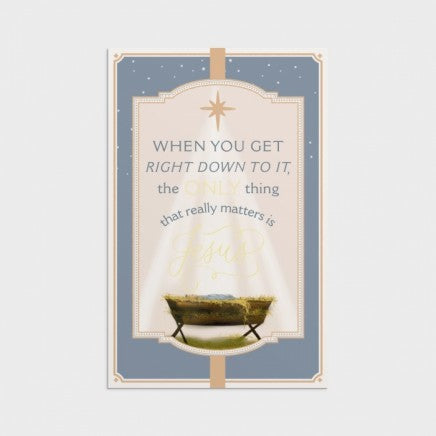 Christmas Boxed Cards: Only Jesus (Pack Of 18) - Re-vived