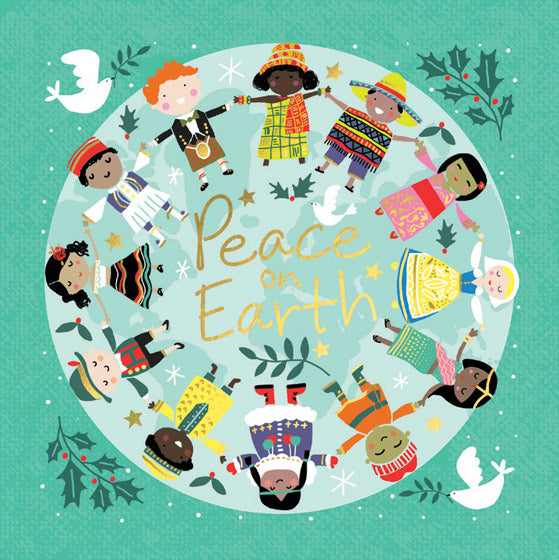 Advent Calendar Square Card: Children - Re-vived