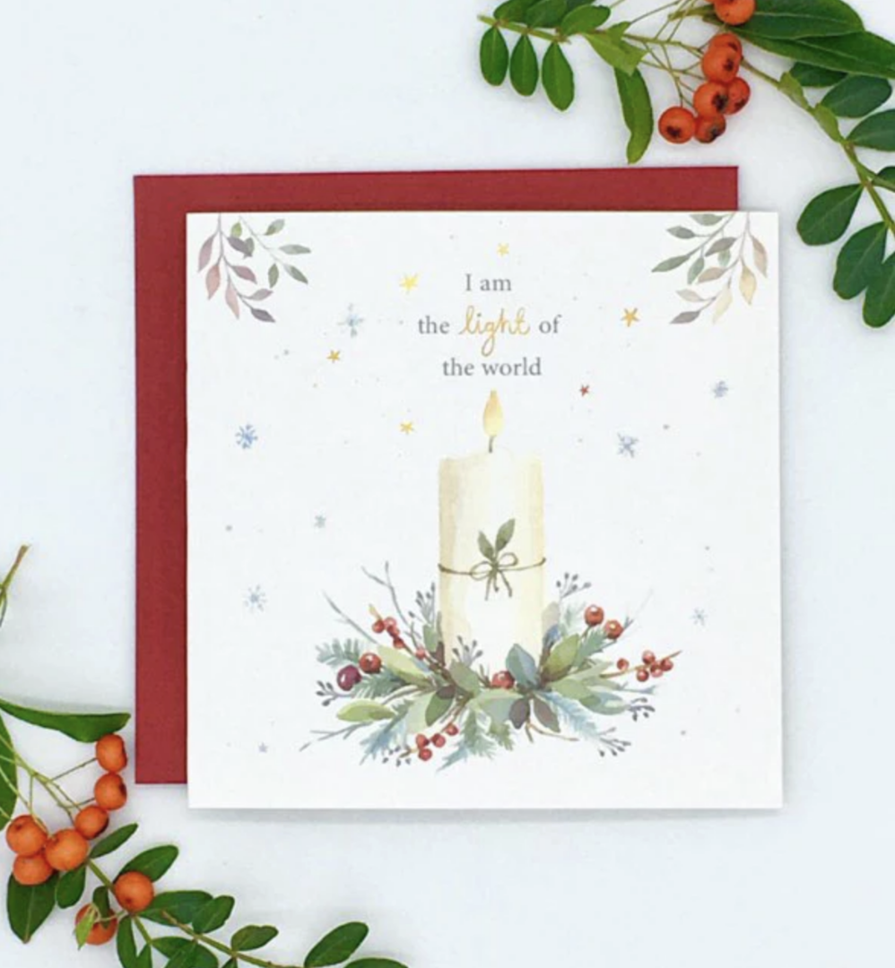 Light Of The World Christmas Cards (Pack of 5) - Re-vived