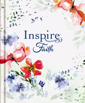 Inspire FAITH Bible Large Print NLT (Wildflower Meadow) - Re-vived