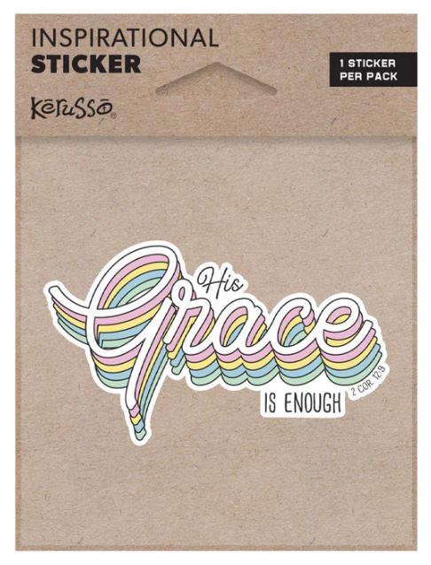 His Grace Sticker - Re-vived