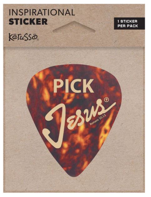 Pick Jesus Sticker - Re-vived
