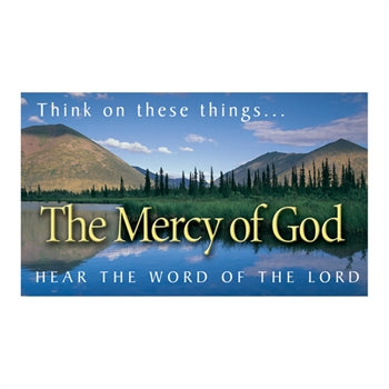 Scripture Leaflet Tracts - The Mercy Of God - Re-vived