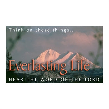 Scripture Leaflet Tracts - Everlasting Life - Re-vived
