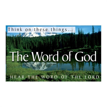 Scripture Leaflet Tracts - The Word Of God - Re-vived