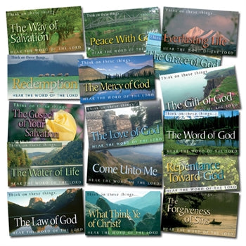 Scripture Leaflet Tracts - Mixed Set Of 160 - Re-vived