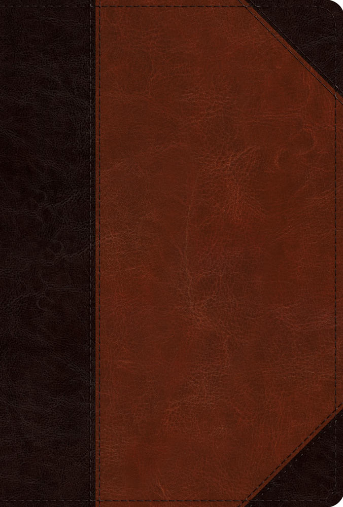 ESV Men's Study Bible (Trutone, Brown/Cordovan) - Re-vived