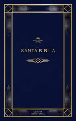 Rvr 1960 Biblia EdicióN Ministerial, Azul Oscuro, Tapa RúSti - Re-vived