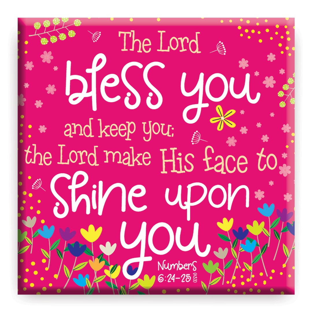 Bless You (Pink) Magnet - Re-vived