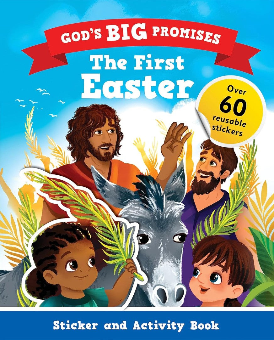 God's Big Promises Easter Sticker and Activity Book - Re-vived