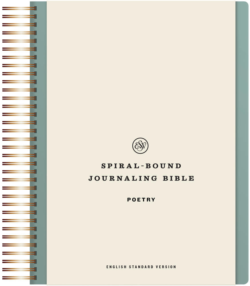 ESV Spiral-Bound Journaling Bible, Poetry (Hardcover) - Re-vived