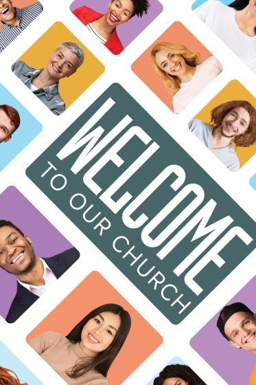 Welcome To Our Church Welcome Folder (Pack Of 12) - Re-vived