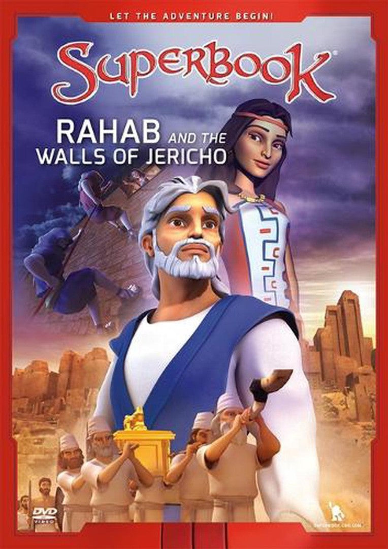 Superbook: Rahab and the Walls of Jericho DVD - Re-vived