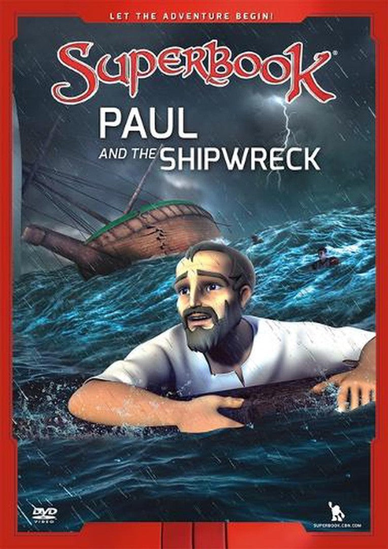 Superbook: Paul and the Shipwreck DVD - Re-vived