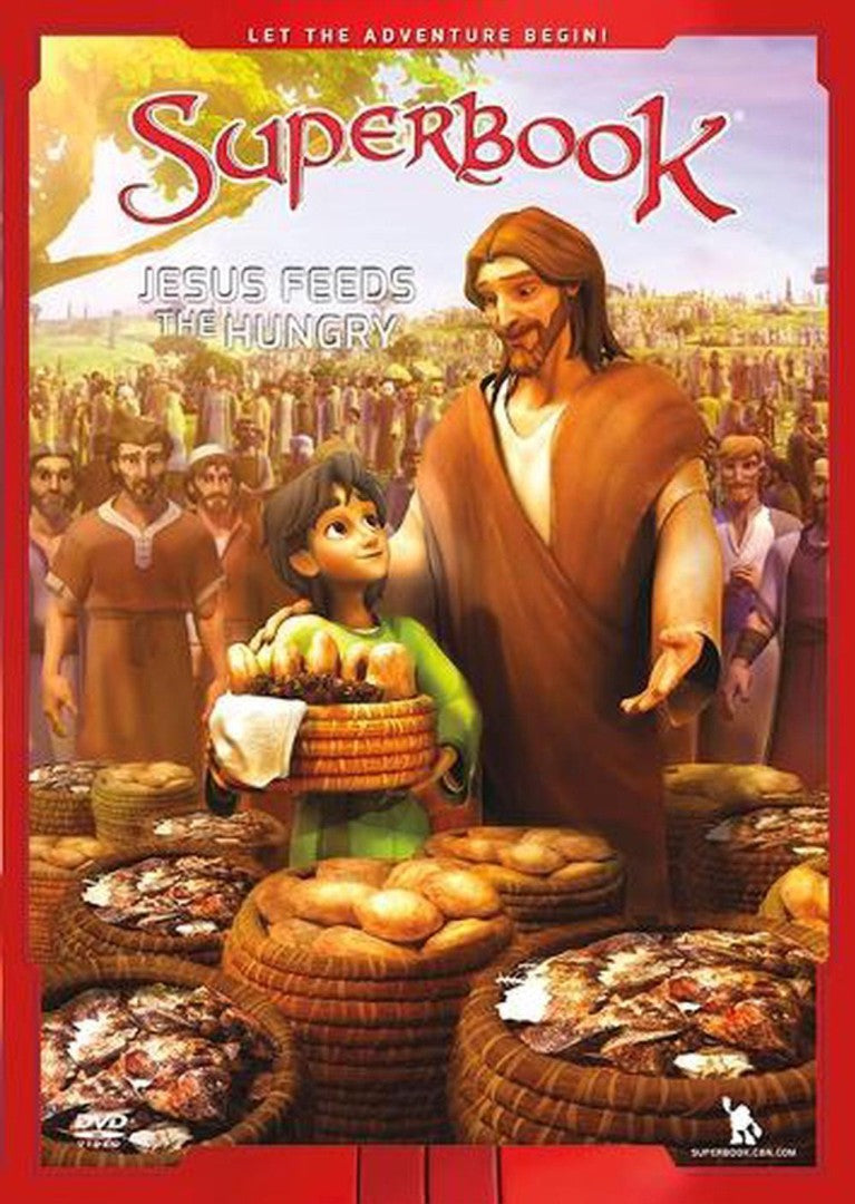 Superbook: Jesus Feeds The Hungry DVD - Re-vived