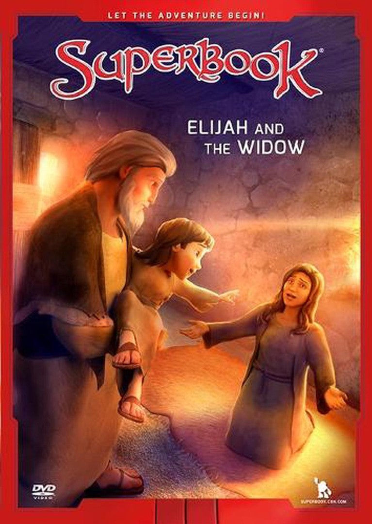 Superbook: Elijah and the Widow DVD - Re-vived