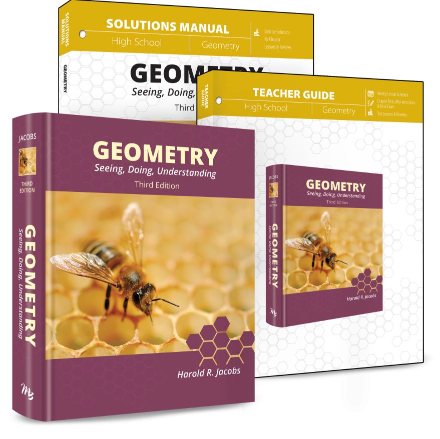 Geometry 3 Book Pack (With Paperback Geometry Book) - Re-vived