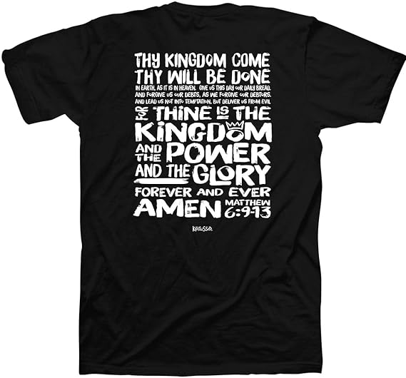 Lord's Prayer T-Shirt 4XL - Re-vived