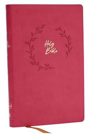 NKJV Value Ultra Thinline Bible, Pink, Red Letter - Re-vived