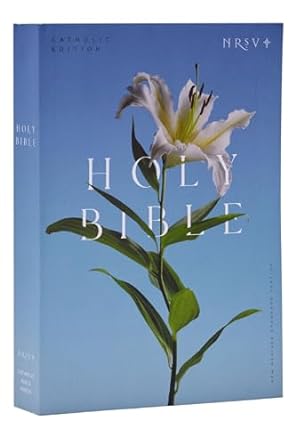 NRSV Catholic Edition Bible, Easter Lily Paperback - Re-vived