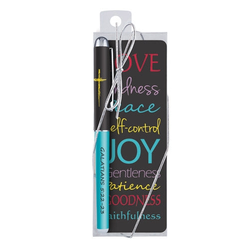 Fruit of the Spirit Pen and Bookmark - Re-vived