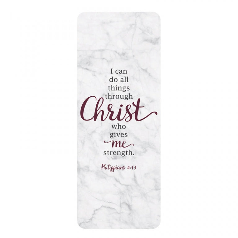 I Can Do All Things Jumbo Bookmark - Re-vived