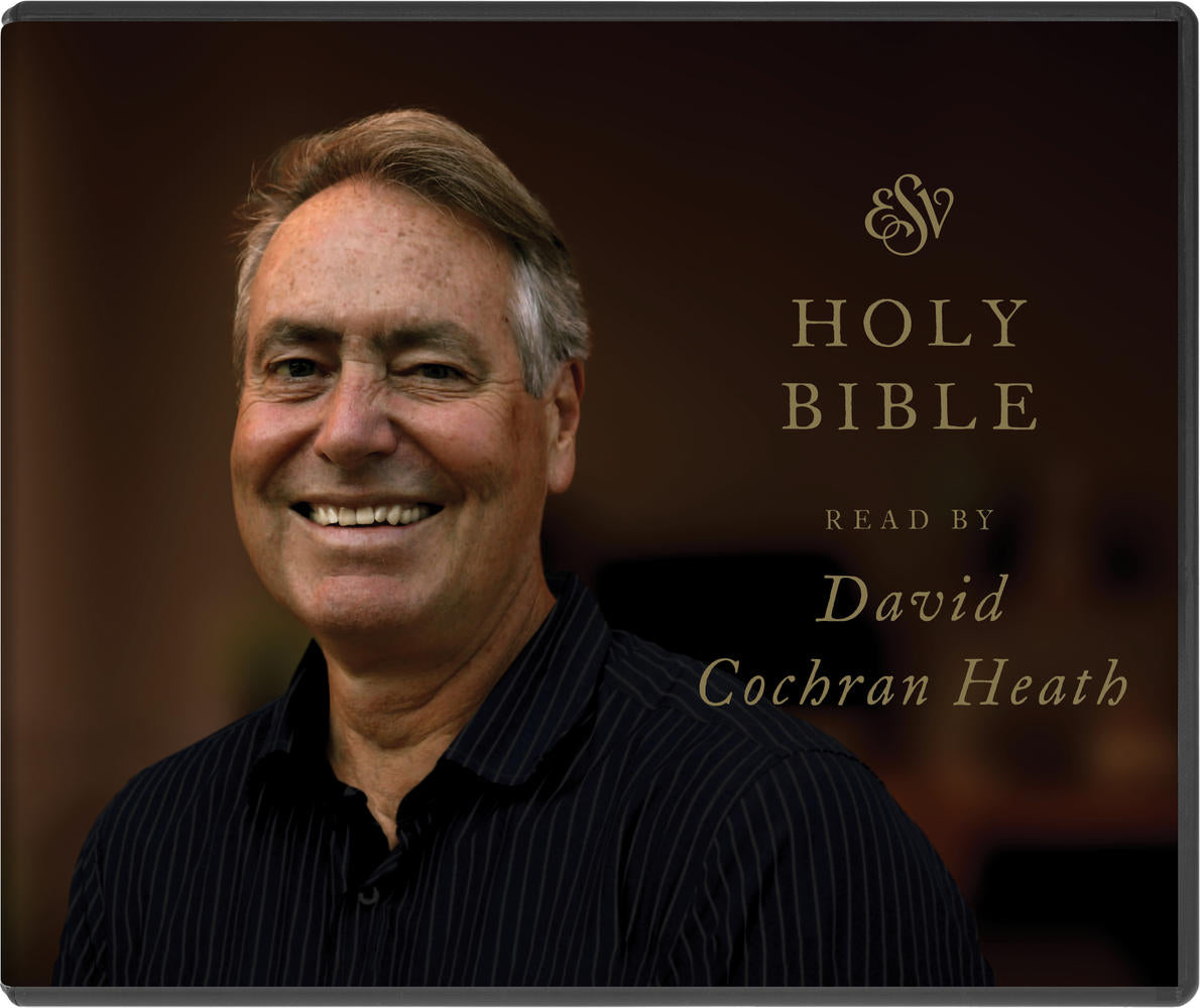 ESV Audio Bible, Read By David Cochran Heath - CD - Re-vived