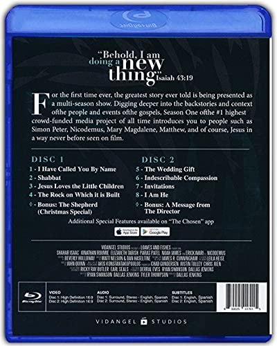 The Chosen Season 1 Blu-ray - Re-vived
