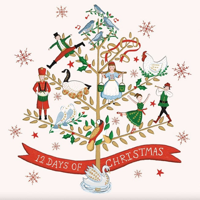 Tearfund - 12 Days Of Christmas - Pack Of 10 - Re-vived