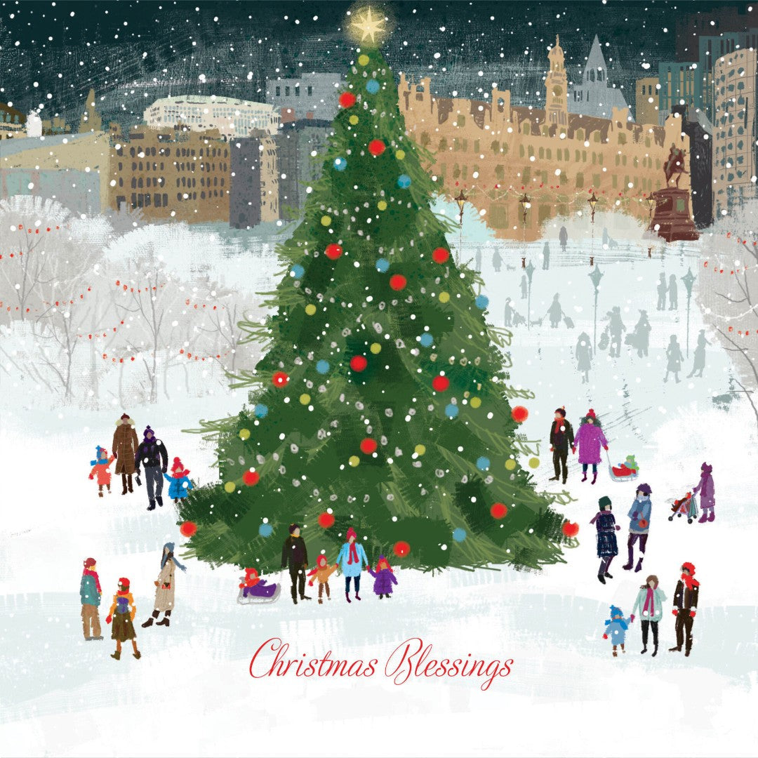 Tearfund - Christmas Town - Pack Of 10 - Re-vived