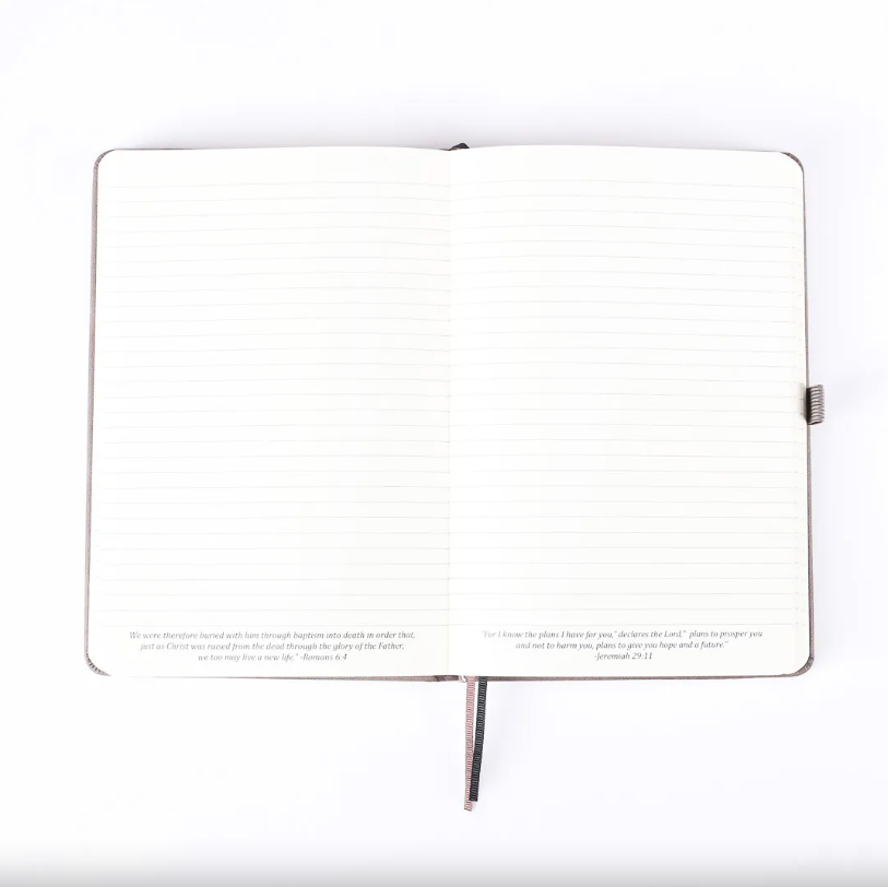 Wineskin Journal Grey Hardcover - Re-vived