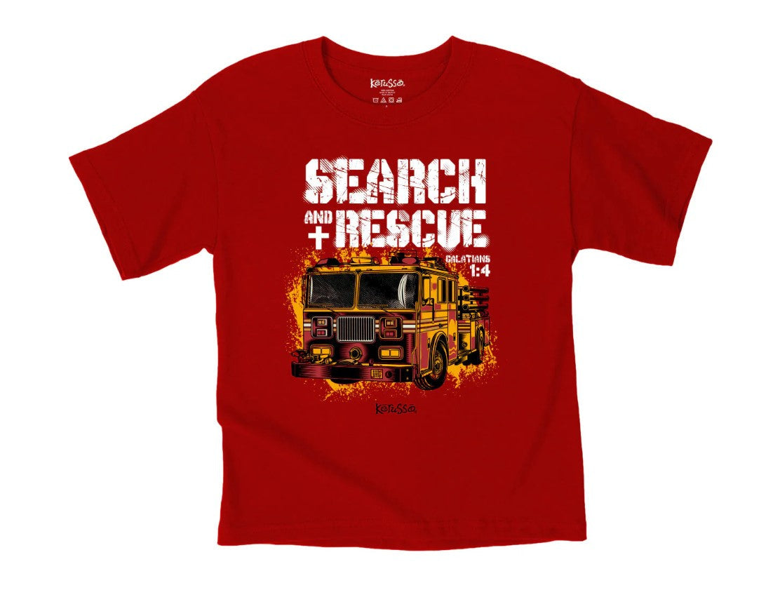 Search & Rescue Kids T-Shirt, 5T - Re-vived