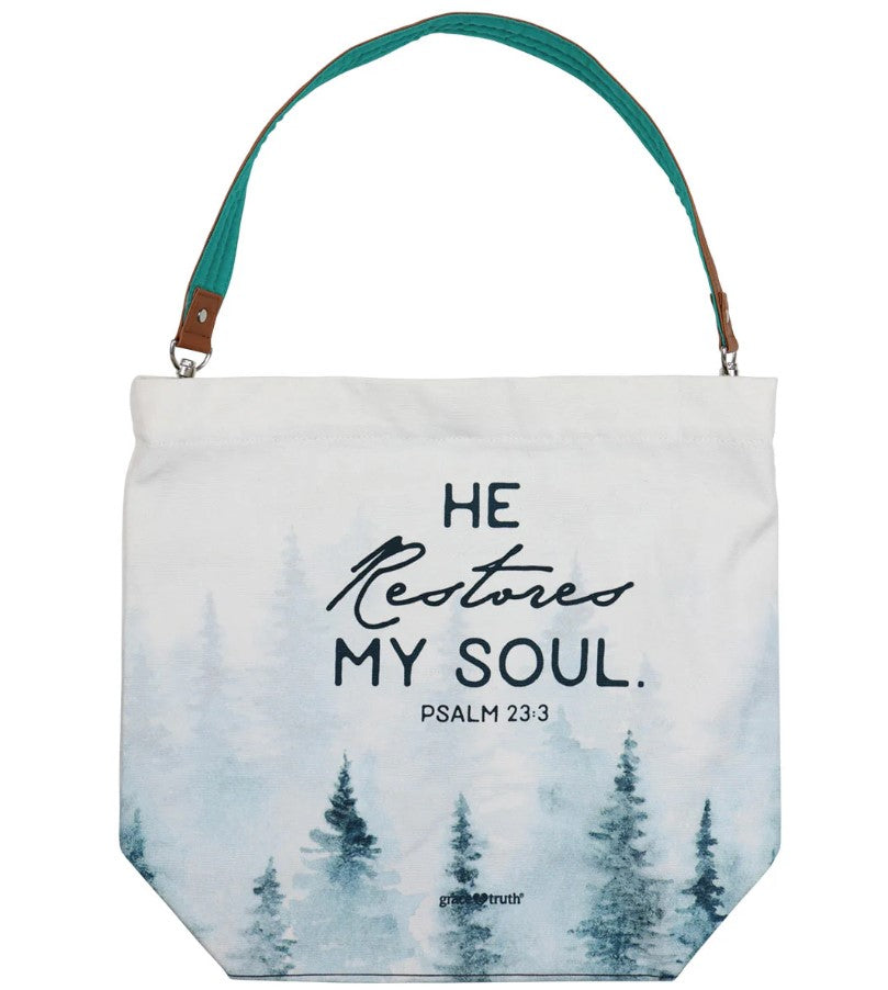 He Restores Tote Bag - Re-vived