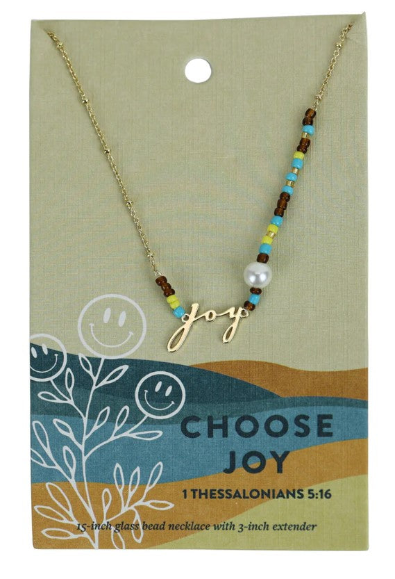 Choose Joy Necklace - Re-vived
