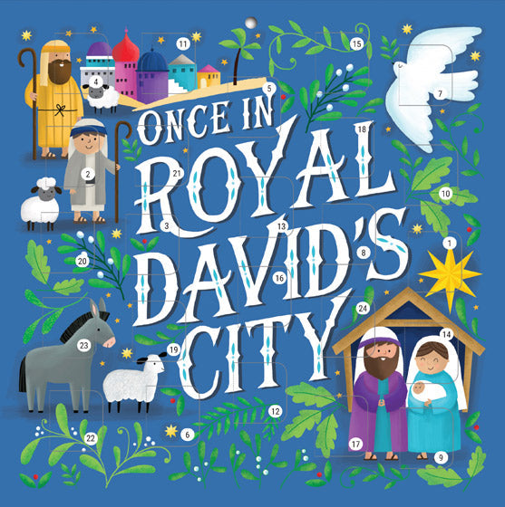 Advent Calendar Square: Once In Royal David's City - Re-vived