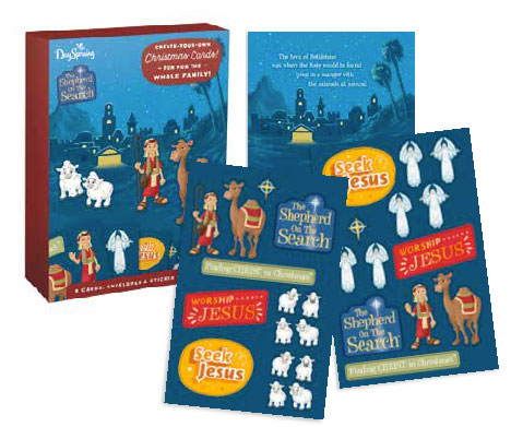 Christmas Boxed Cards: Shepherd On The Search (Pack Of 8) - Re-vived