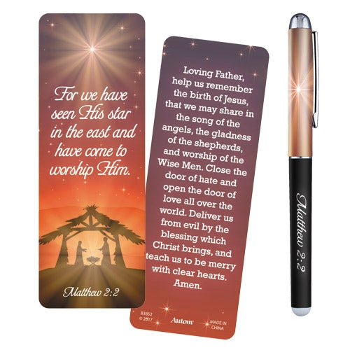 His Star Pen And Bookmark - Re-vived